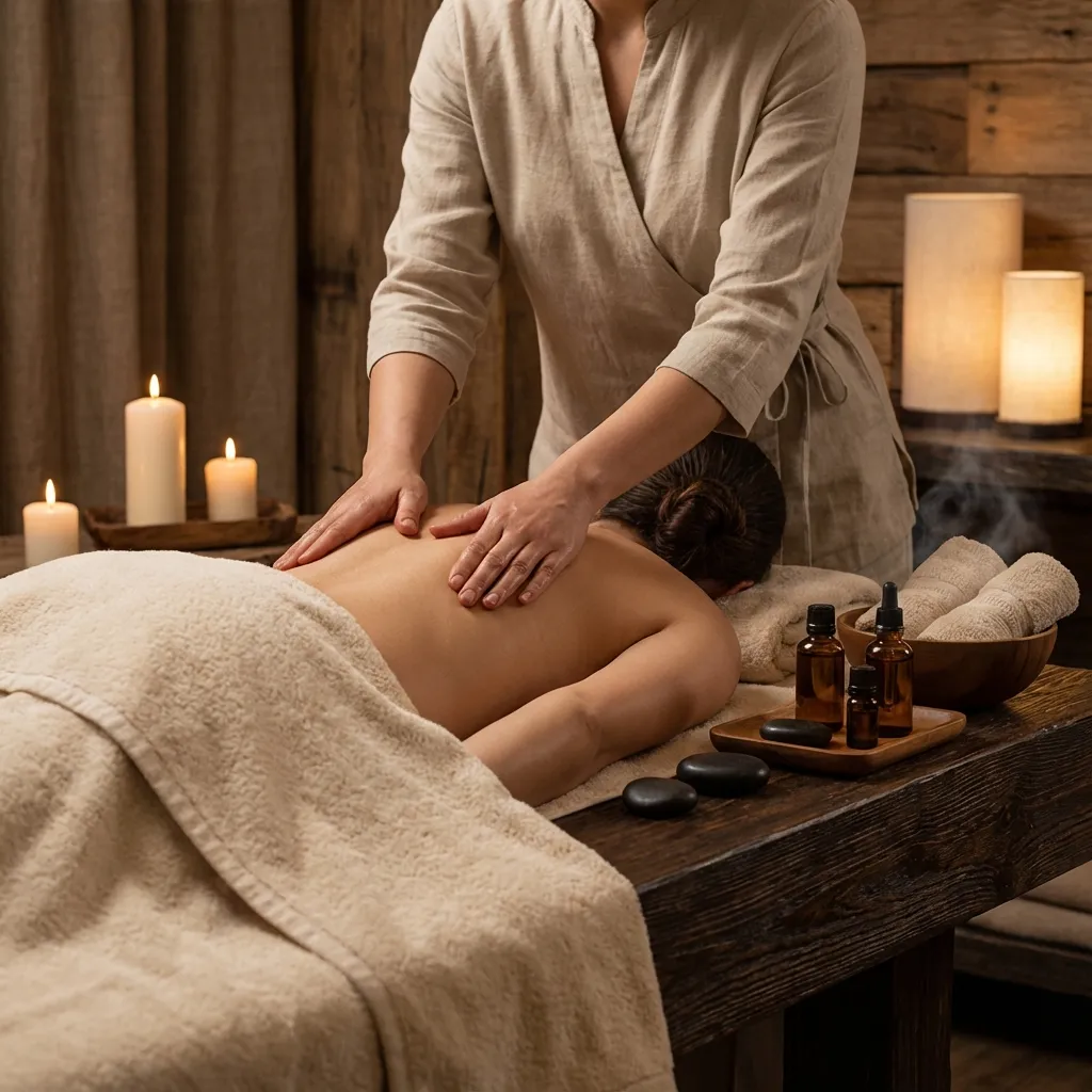 Массаж спины